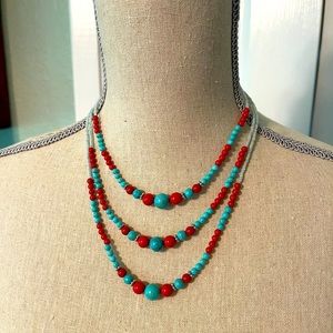 Beaded 16” Necklace